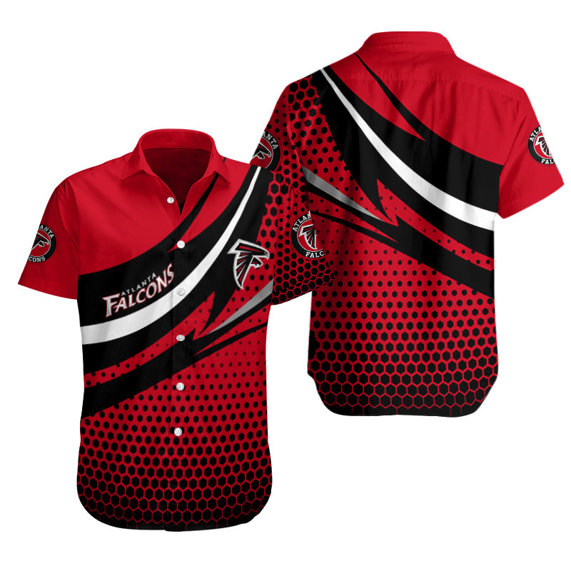 Sizing Chart for Atlanta Falcons Button Shirt