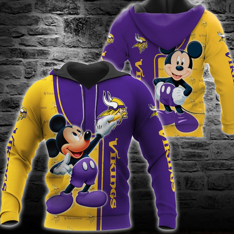 Minnesota Vikings Mickey All Over Printed 121