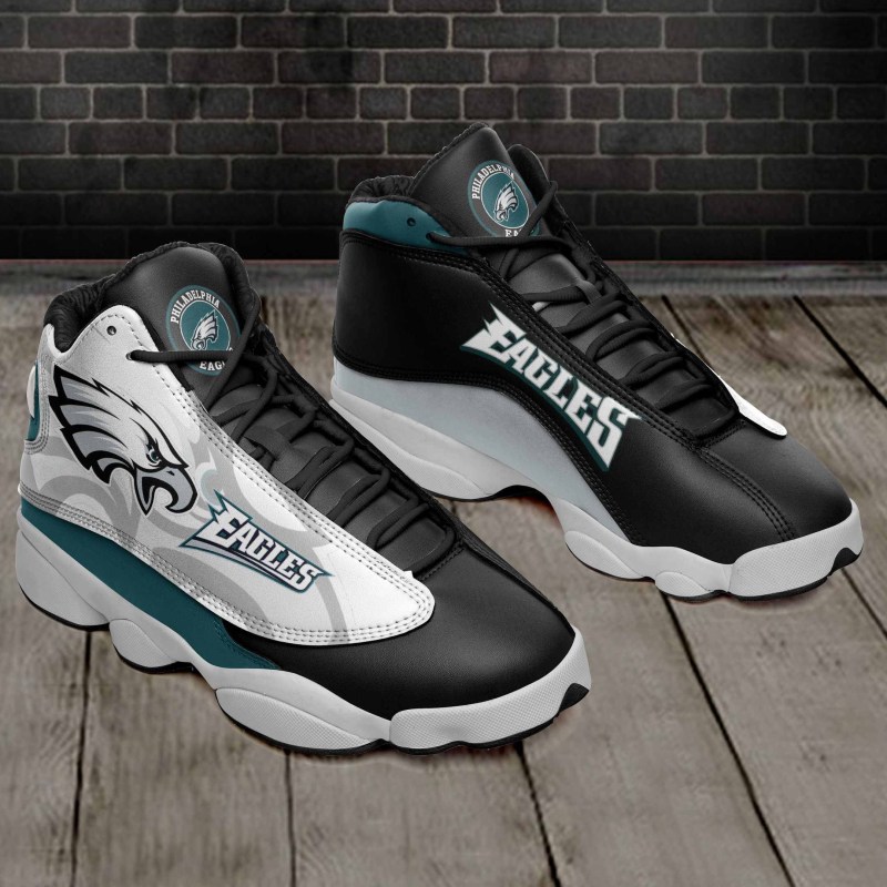 Philadelphia Eagles Air JD13 Sneakers