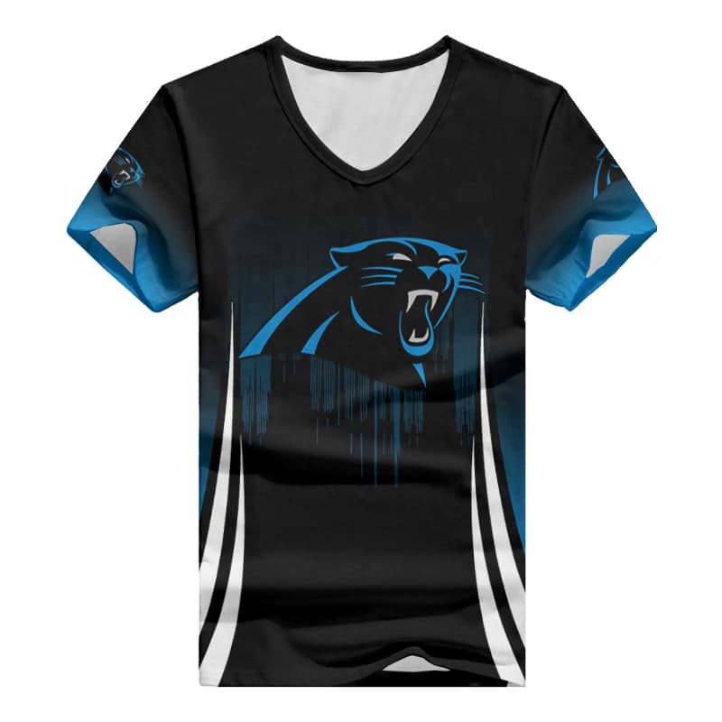 Carolina Panthers V-neck T-shirt