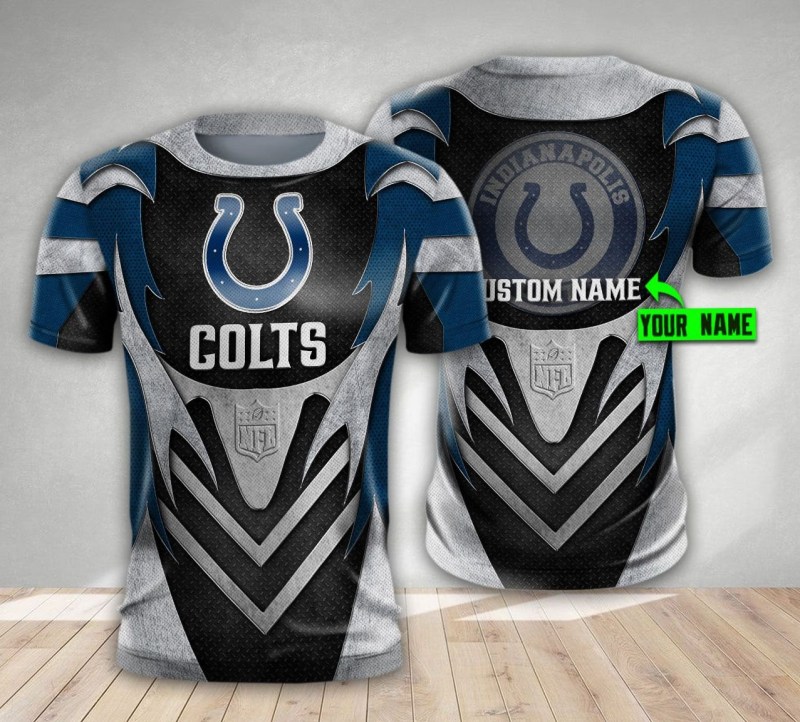 Indianapolis Colts Personalized All Over Printed Sweater