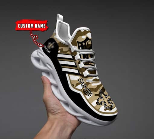 New Orleans Saints Personalized Yezy Running Sneakers