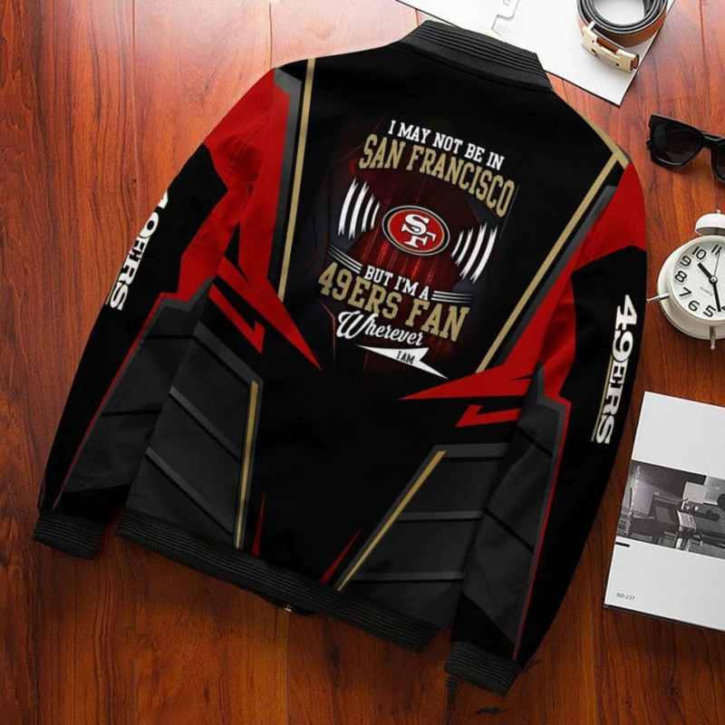 San Francisco 49ers Bomber Jacket Design