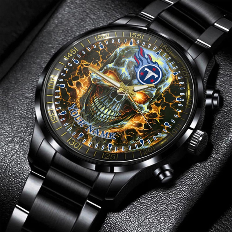 Close-up of Tennessee Titans Watch