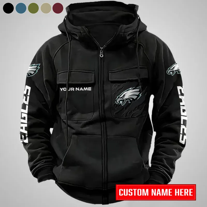 Philadelphia Eagles Hoodie Black