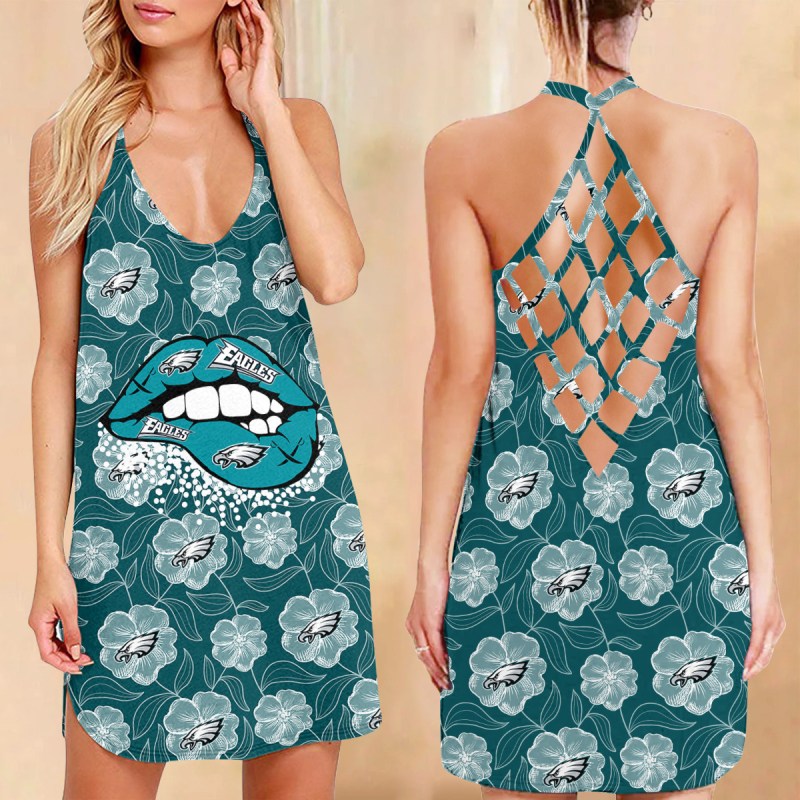 Philadelphia Eagles Criss-Cross Dress