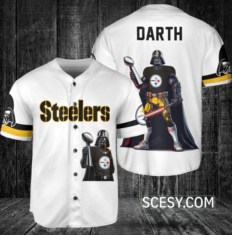 Pittsburgh Steelers Baseball Jersey Image 1