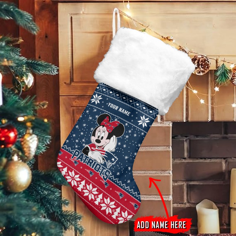 New England Patriots Christmas Socks