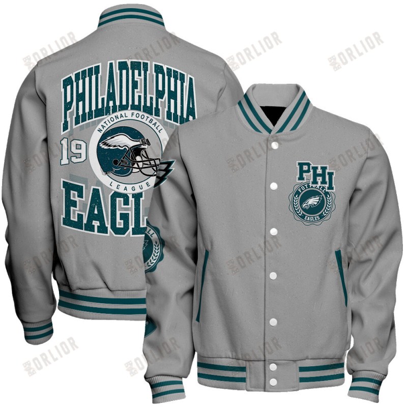 Philadelphia Eagles Personalized Unisex Varsity Jacket