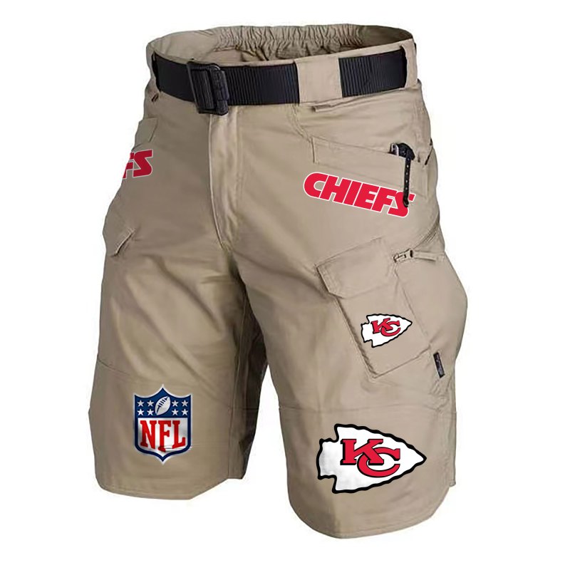 Khaki Kansas City Chiefs Shorts