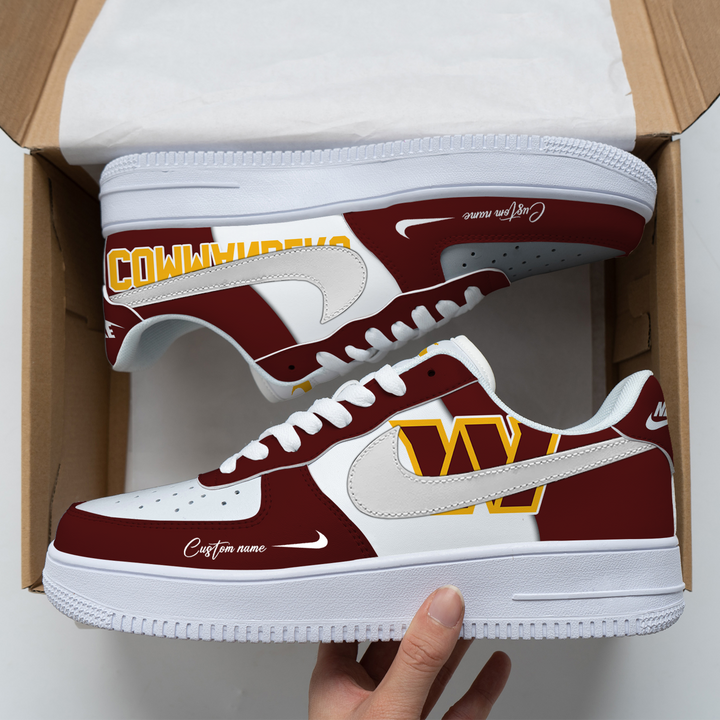 Custom Name Fans Shoes for Washington Commanders