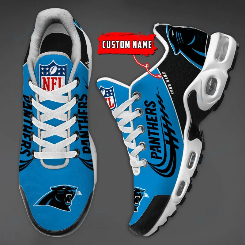 Carolina Panthers Personalized Plus T-N Youth Sneakers Image 3