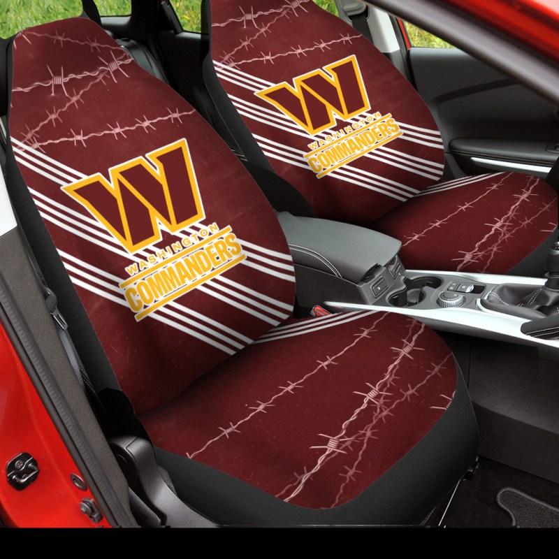 Washington Commanders Car Seat Cover 1