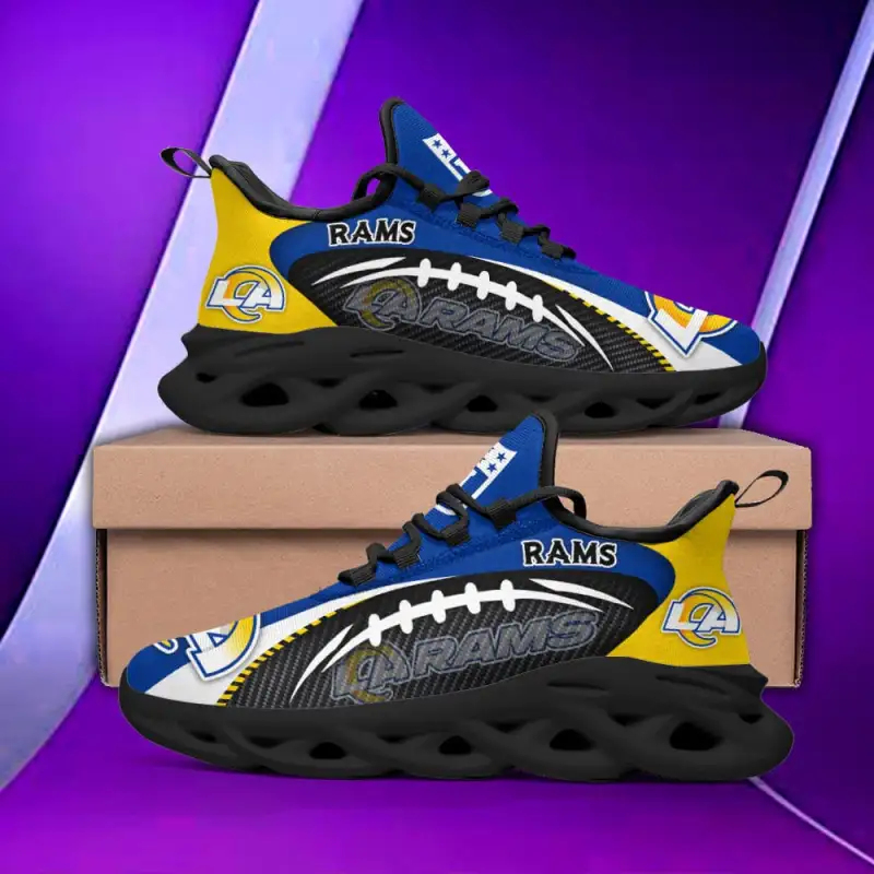 Los Angeles Rams Yeezy Running Sneakers BB56