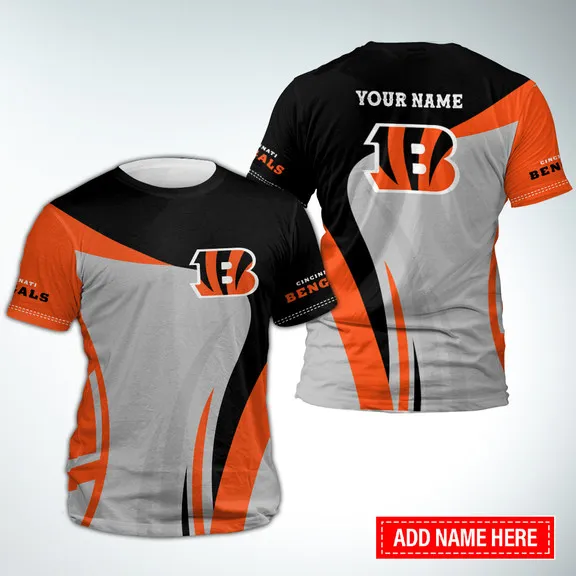 Cincinnati Bengals Personalized T-Shirt