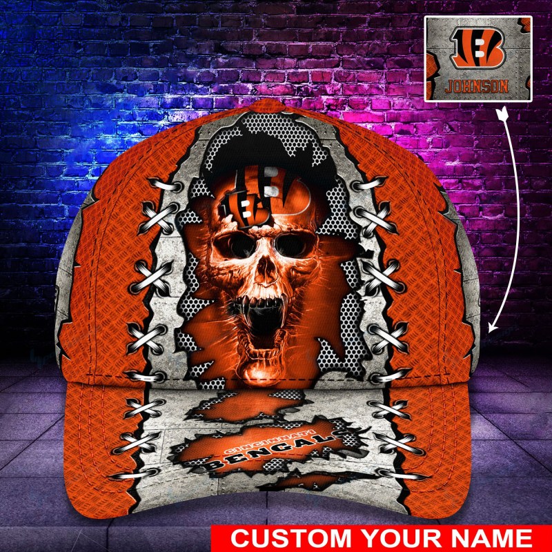 Cincinnati Bengals Personalized Classic Cap