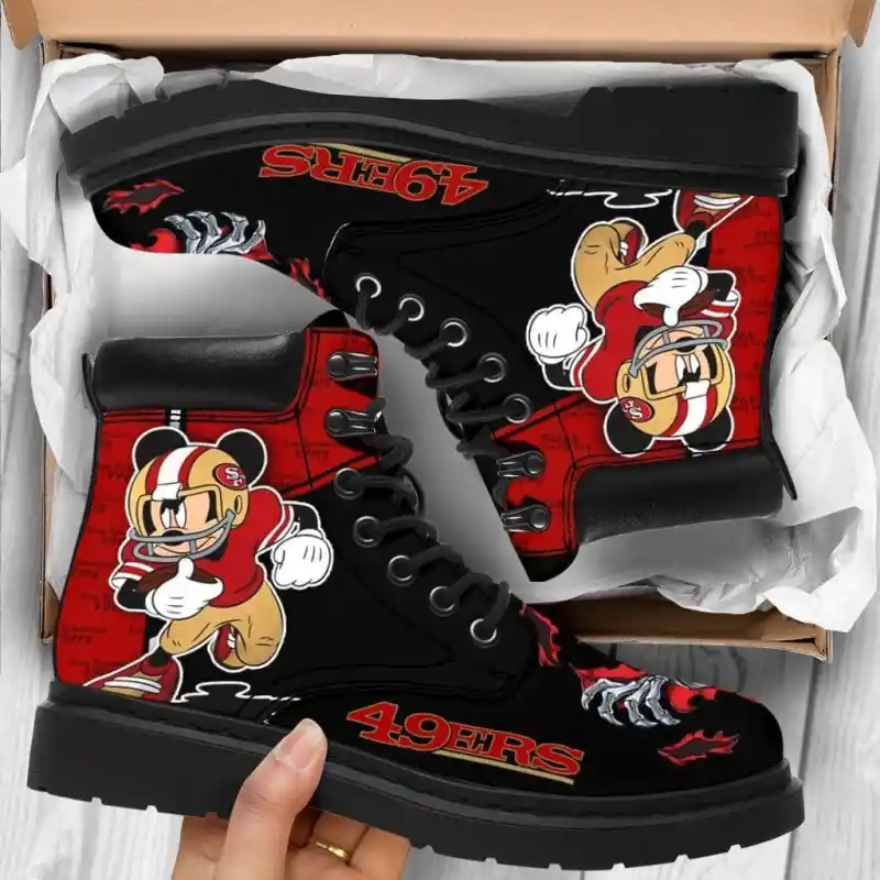 San Francisco 49ers and Mickey TBL Boots
