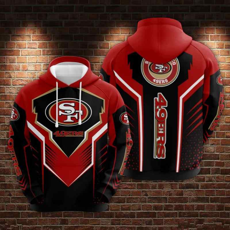 San Francisco 49ers Limited Hoodie S115 Back View