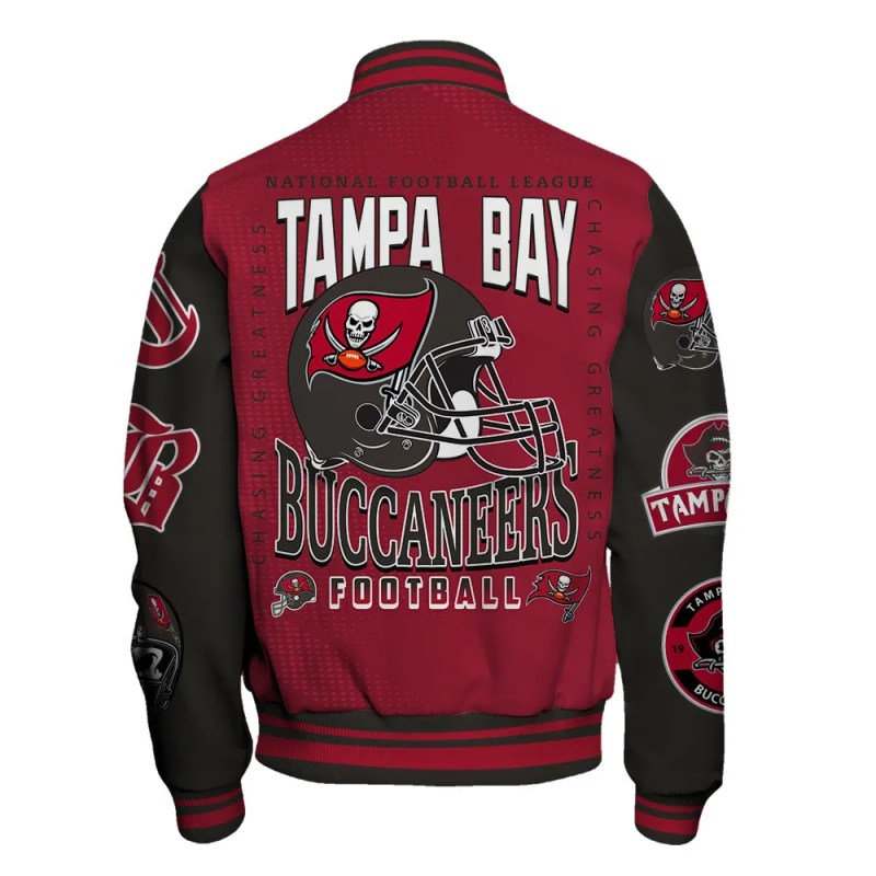 Tampa Bay Buccaneers Varsity Jacket Image 3