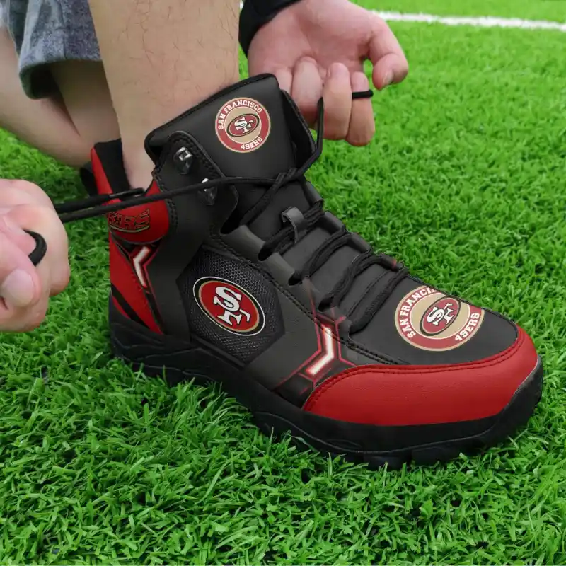 San Francisco 49ers Hiking Shoes
