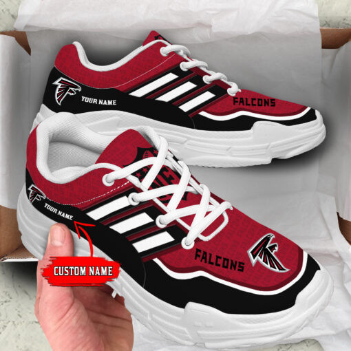 Atlanta Falcons Personalized Chunky Sneakers 1