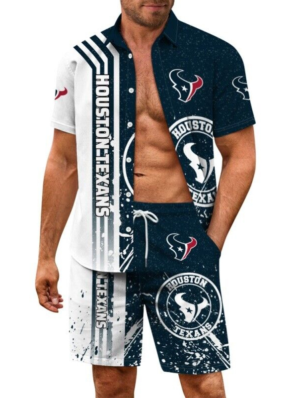 Houston Texans Hawaiian Shirt and Shorts