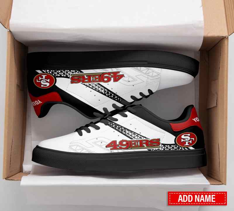 San Francisco 49ers Personalized Sneakers Fan Gear