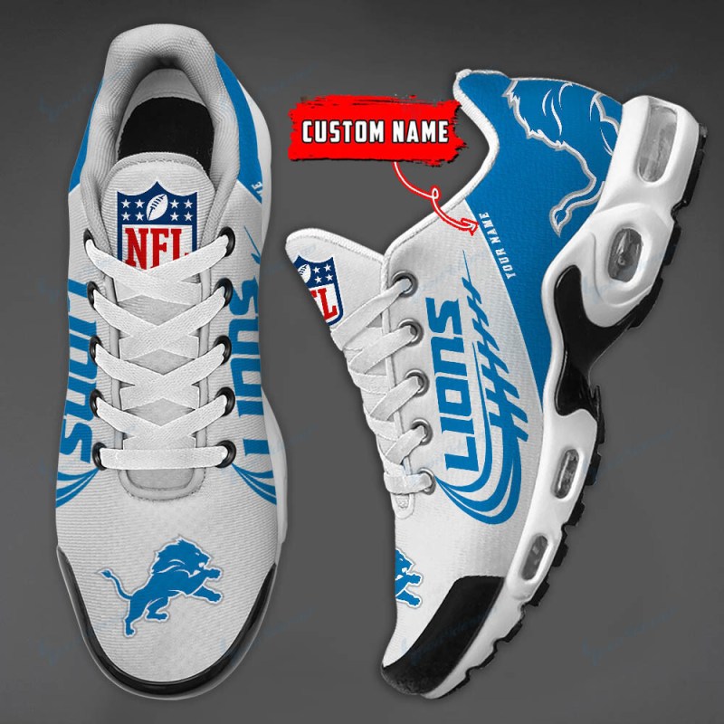 Detroit Lions Sneakers Back View