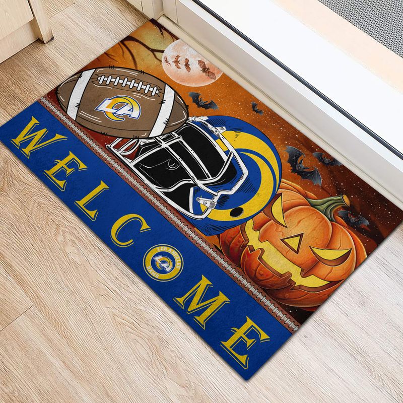 Los Angeles Rams Halloween Doormat