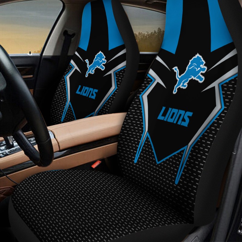 Detroit Lions Personalized Car Seat Covers