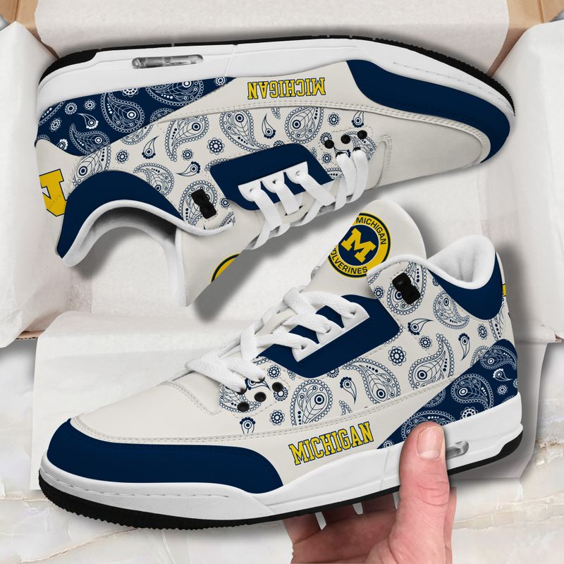 Michigan Wolverines JD03 Shoe Image 1