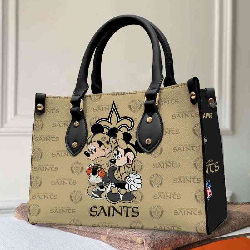 New Orleans Saints Handbag Back View