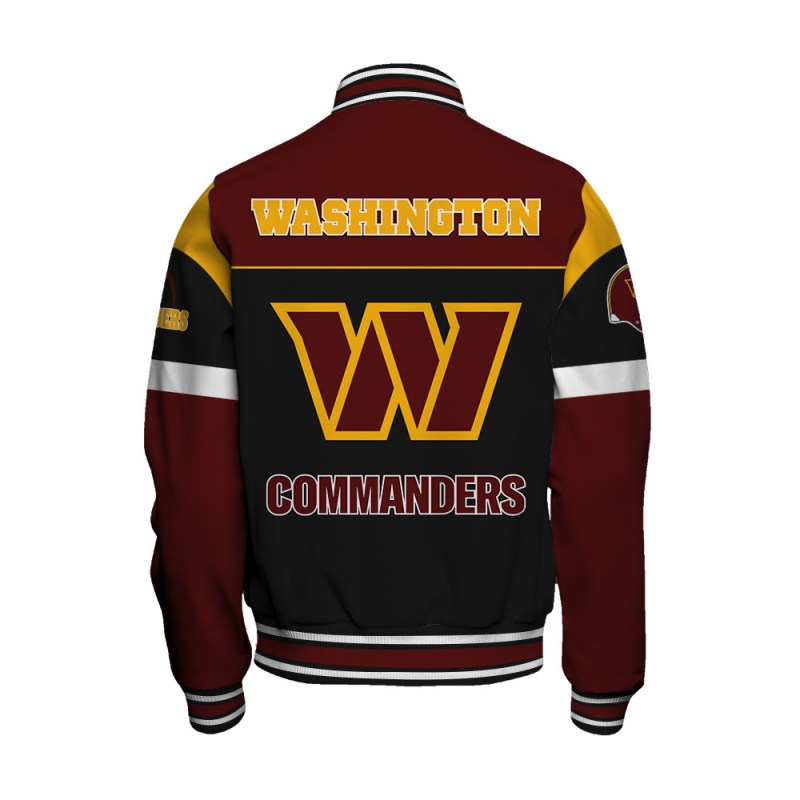 Washington Commanders Varsity Jacket