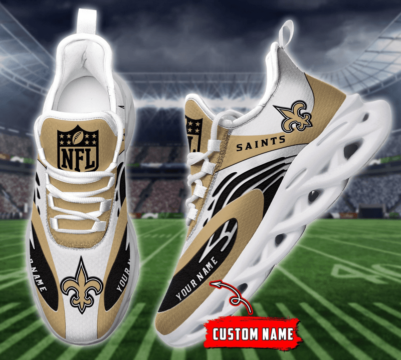New Orleans Saints Yezy Running Sneakers