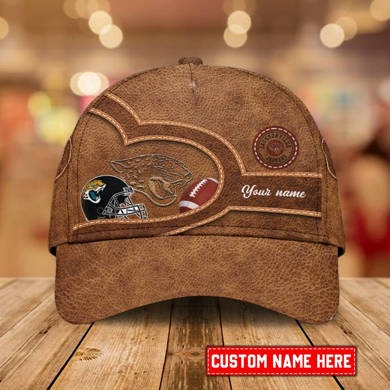 Jacksonville Jaguars Personalized Classic Cap - Front View