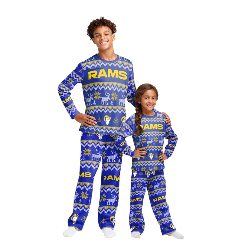 Los Angeles Rams Family Holiday Pajamas Image 4