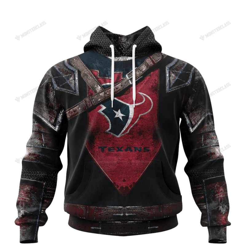 Houston Texans Warrior All Over Printed Sweater