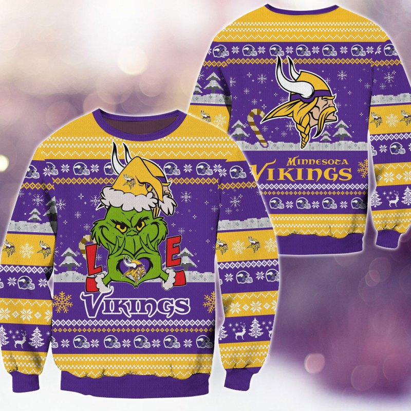 Minnesota Vikings Premium Ugly Christmas Sweater