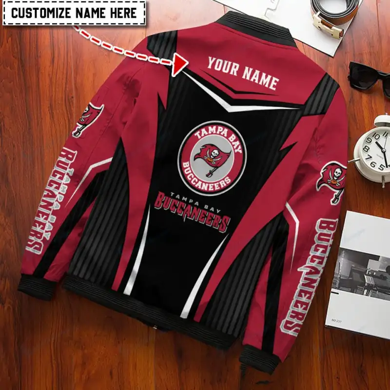 Tampa Bay Buccaneers Personalized Bomber Jacket Style