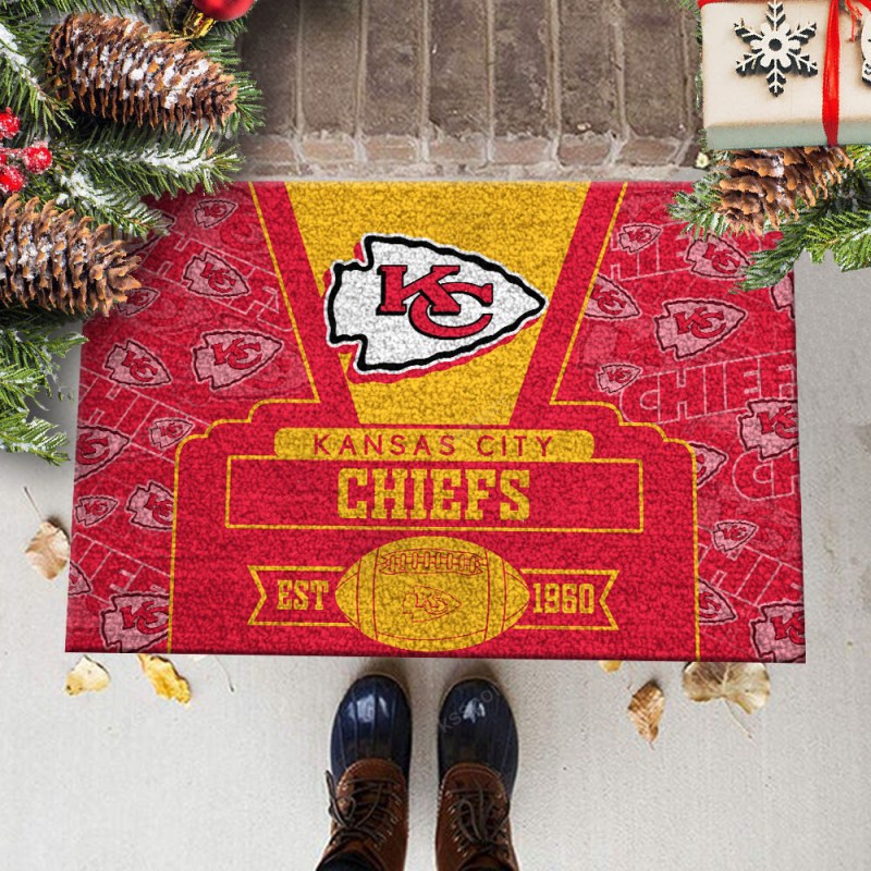 Kansas City Chiefs Doormat - NFL Fan Gear