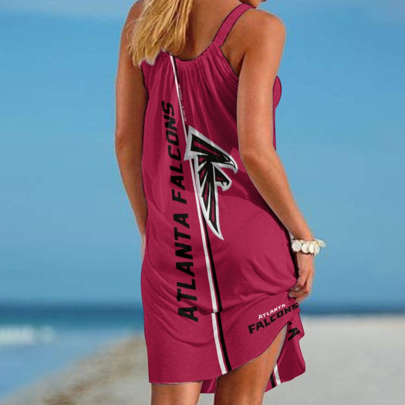 Custom Atlanta Falcons Beach Dress