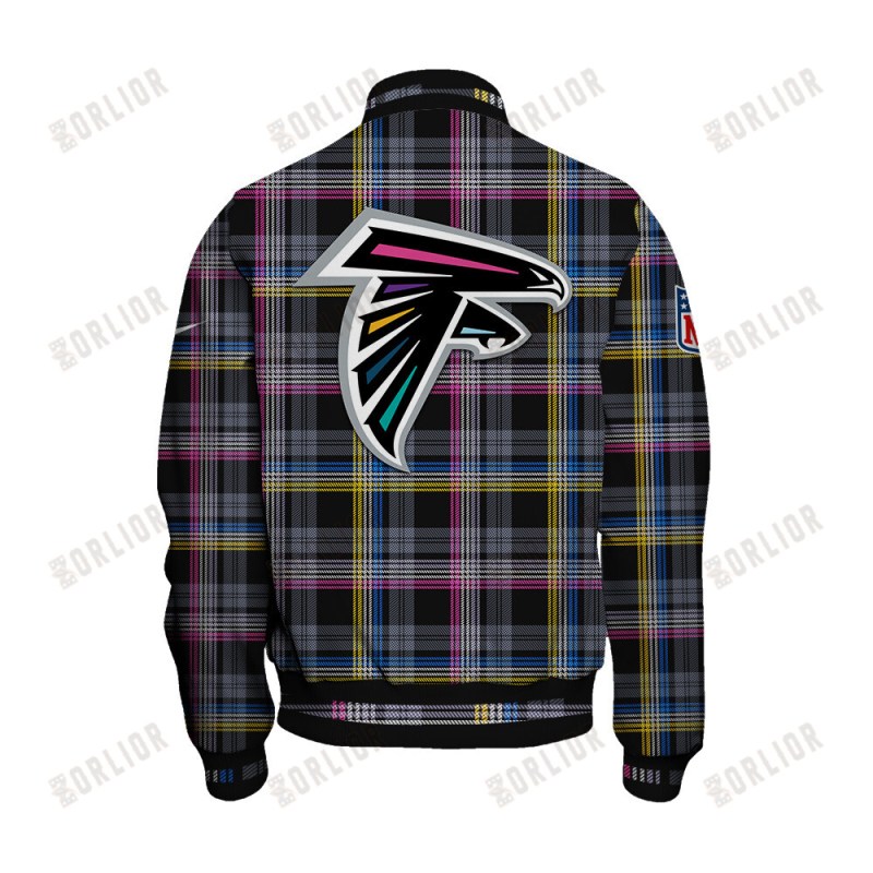Atlanta Falcons Varsity Jacket detail view