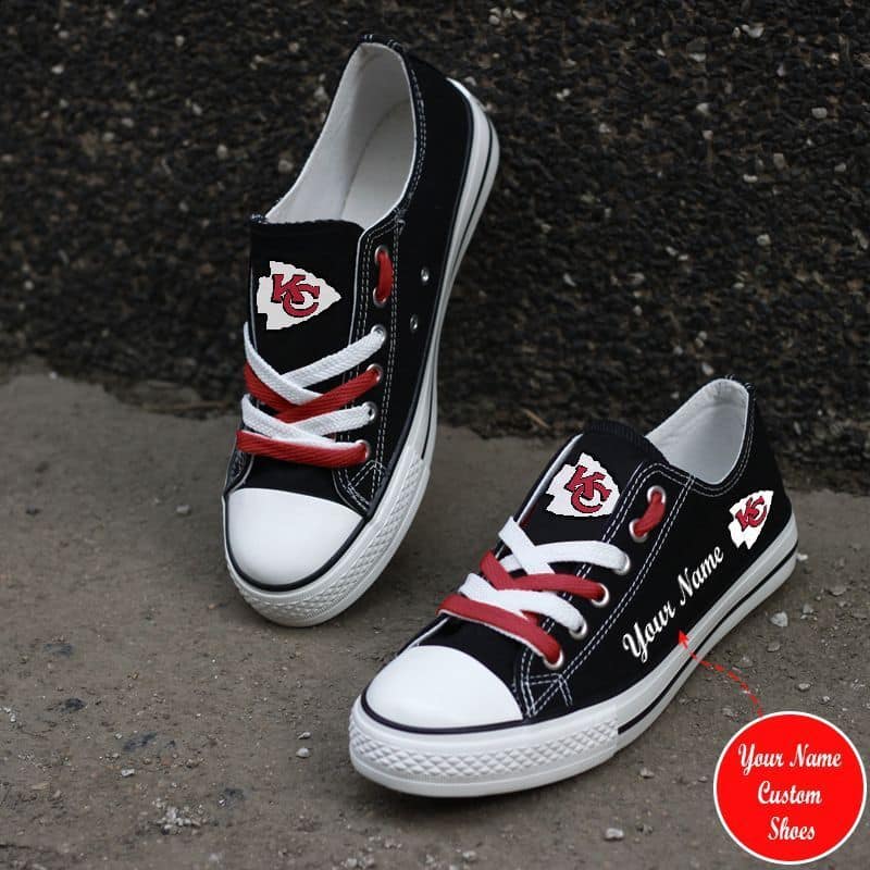 Kansas City Chiefs Personalized Low Top Shoes