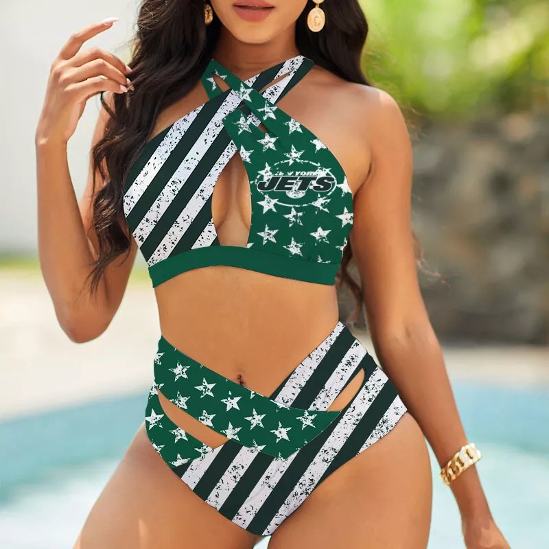 New York Jets Women's Bikini Swimsuit