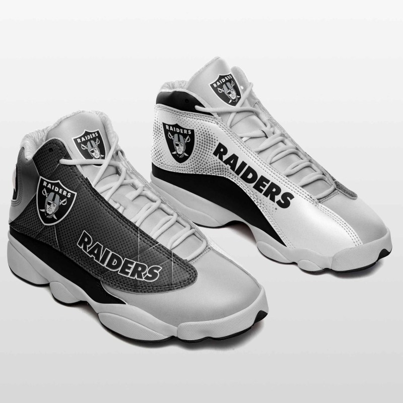 Las Vegas Raiders AJD13 Sneakers Side View