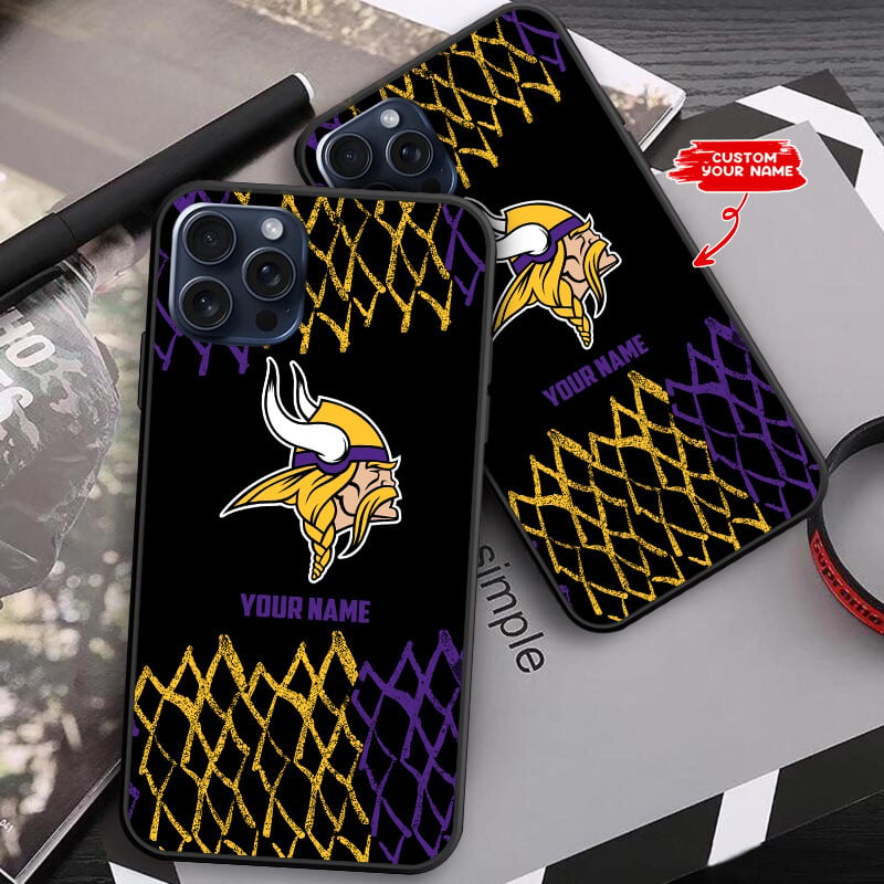 Personalized Minnesota Vikings Phone Case