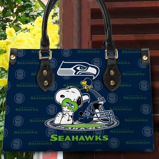 Seattle Seahawks Hand Bag Mockup