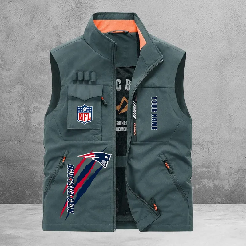 New England Patriots Vest Details