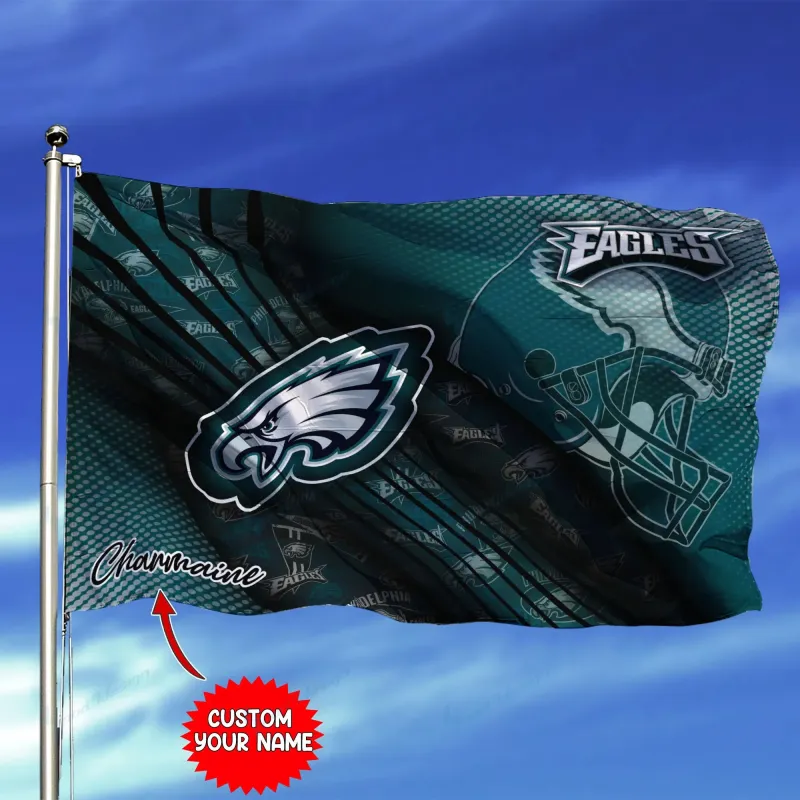 Philadelphia Eagles Personalized Flag