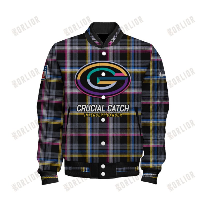 Green Bay Packers Varsity Jacket Image 2